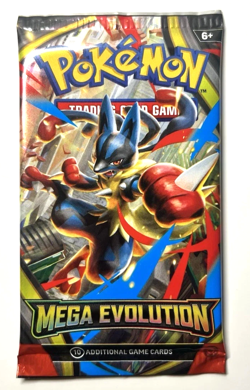 1 PACK Randomly Shipped Pokemon MEGA EVOLUTION Booster Pack 2025 10 Cards - Image 2