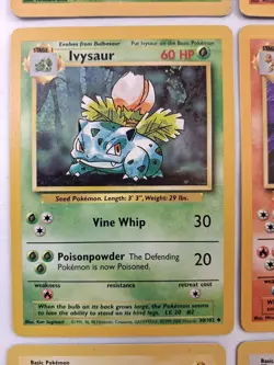 Pokemon Base Set Starters + Evolutions + Pikachu + Eevee+Jigglypuff- Exact Cards - Image 5