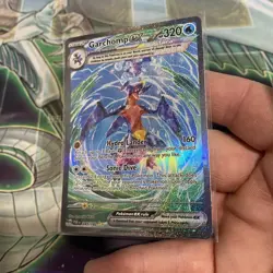 Pokemon Garchomp EX Card TCG Sv04: Paradox Rift Holo 245/182 - Image 3