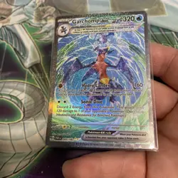 Pokemon Garchomp EX Card TCG Sv04: Paradox Rift Holo 245/182 - Image 4