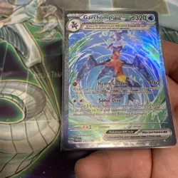 Pokemon Garchomp EX Card TCG Sv04: Paradox Rift Holo 245/182 - Image 5
