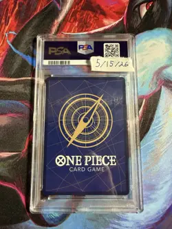 PSA 10 Ace OP13-119 Manga Alt Art Carrying on His Will ONE PIECE Card Japanese - Image 2