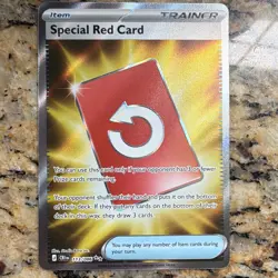 Pokemon TCG Special Red Card Chaos Rising 113/086 Ultra Rare Holo - Image 1