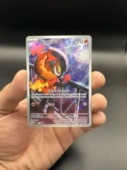 Charcadet 022 ETB Promo Phantasmal Flames Pokemon Card - Image 1