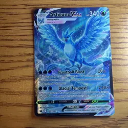 Articuno VMAX Fan Art Custom Holo Pokemon Card - Image 1