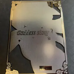 Goddess Story Gold METAL Card - Maiden Party - Serial Number #/100! Shogun Anime - Image 5