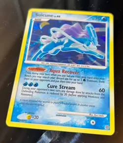 Suicune - 19/132 - Pokemon Secret Wonders Holo Card Cracked Ice Promo LP/MP - Image 4