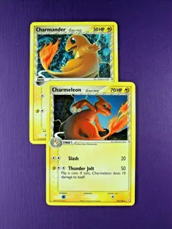 🔥CHARMANDER & CHARMELEON DUO🔥 Both Pokemon Cards | Ex Crystal Guardians 30/49 - Image 1