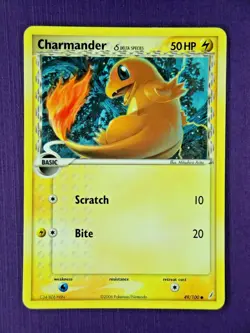 🔥CHARMANDER & CHARMELEON DUO🔥 Both Pokemon Cards | Ex Crystal Guardians 30/49 - Image 2