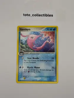 Gorebyss 18/101 Rare EX Hidden Legends Pokemon Card LP/NM - Image 1