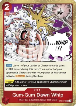 One Piece St21: Ex Gear 5 Choose Your Card English Near Mint - Image 4