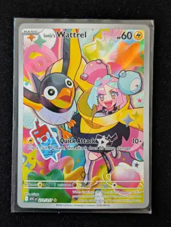 Pokemon TCG Ascended Heroes Iono's Wattrel Illustration Rare Holo Card 231/217 - Image 1
