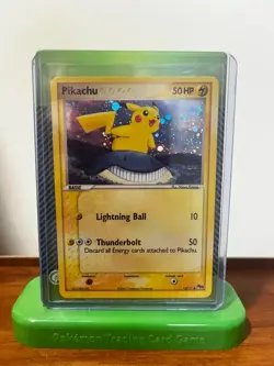 2007 Vintage Pokemon Pikachu 12/17 - Pop Series 5 w/ Holo - Image 1