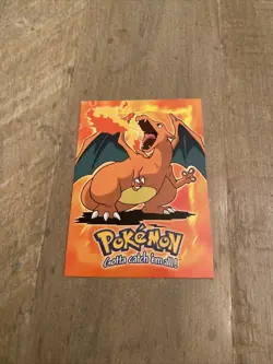 98-99 Topps Pokemon 3 Card Lot. Charziard, Venusaur Die Cut, & Pikachu Vacation - Image 2