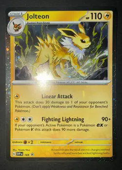 Jolteon - 169 (Cosmos Holo) 169 Sv: Scarlet & Violet Promo Cards Holo - Image 1