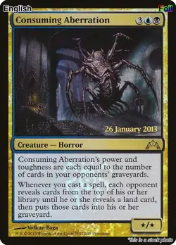 Consuming Aberration (GTC) [PRE - 152] Foil Prerelease Cards - Image 1