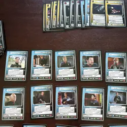 1997 Decipher Star Trek CCG First Contact Near Complete 113/130 Card Set NM - Image 3