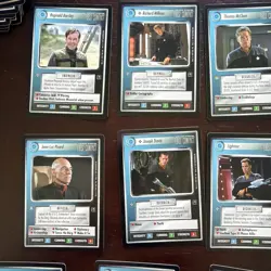 1997 Decipher Star Trek CCG First Contact Near Complete 113/130 Card Set NM - Image 4