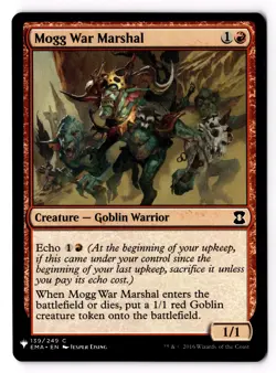 Mogg War Marshal 139 The List Reprints Normal NM - Image 1