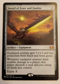 Sword of Feast and Famine The List Reprints Regular Mythic NM+ - Image 1