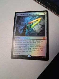 MTG Sword of Forge and Frontier Phyrexia: All Will Be One Foil - Image 1