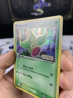 Pokemon Card Ex Legend Maker Weepinbell 47/92 2006 Reverse Stamped Holo - Image 3