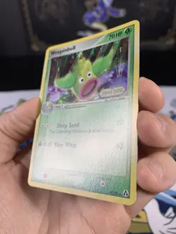 Pokemon Card Ex Legend Maker Weepinbell 47/92 2006 Reverse Stamped Holo - Image 5