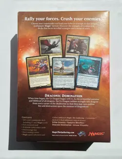 Magic The Gathering - Commander Deck 2017 Draconic Domination - Sealed (English) - Image 2