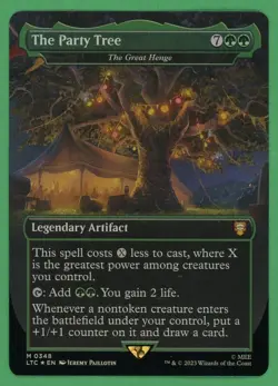 MTG The Party Tree - The Great Henge Foil (LOTR) 0348 - Image 1