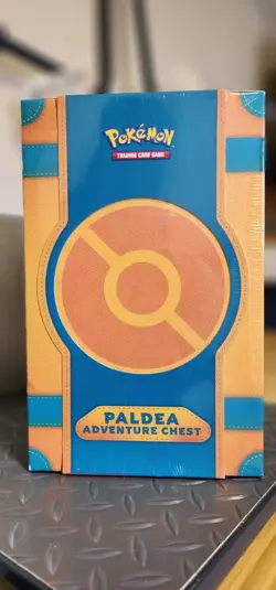 Pokemon TCG: Paldea Adventure Chest Factory Sealed - Image 1