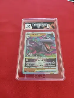 PRISTINE Pokemon: Aerodactyl VStar #057/100 Lost Origin 2022 - HGA 10 - C15 - Image 3