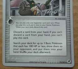 2007 World Championships Holon Mentor 75/101 Promo non-holo Pokemon NM - Image 3