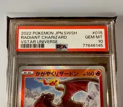 2022 Pokemon Japan VSTAR Universe Radiant #15 Charizard PSA 10 GEM MINT - Image 3