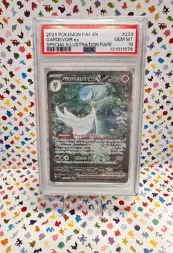 Pokemon 2024 SV Paldean Fates PAF en Gardevoir EX #233/091 PSA 10 - Image 1