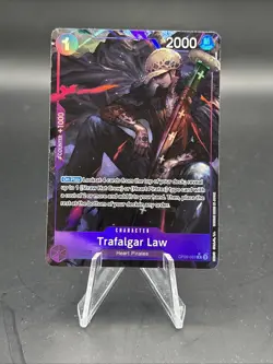 One Piece OP09-069 Emperors in the New World Trafalgar Law Rare Alt Art - Image 1