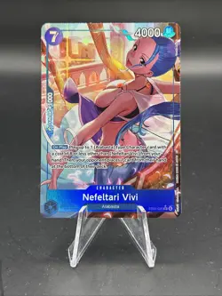 One Piece TCG - EB04-025 Nefeltari Vivi Alt Art The Azure Sea’s Seven OP14 NM/M - Image 1