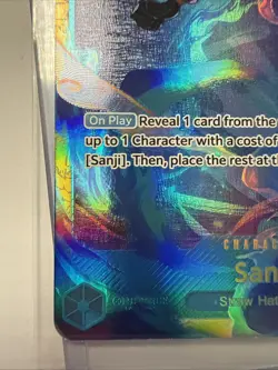 One Piece CCG Sanji OP06-119 SEC Wings of the Captain Reprint - Image 2