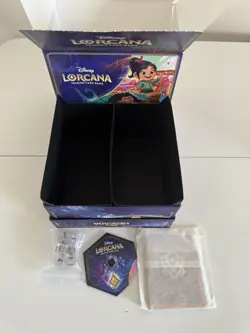 Disney Lorcana Shimmering Skies Illumineers Trove box and accessories ONLY - Image 1
