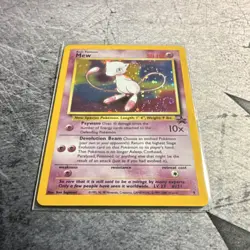 Pokemon TCG Mew Holo Promo Card 9/53 WOTC English 2000 50 HP Ken Sugimori - Image 2