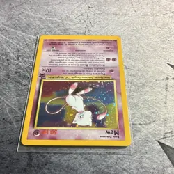 Pokemon TCG Mew Holo Promo Card 9/53 WOTC English 2000 50 HP Ken Sugimori - Image 5