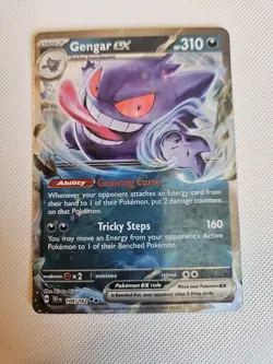 Gengar ex - 104/162 - Pokemon Temporal Forces Ultra Rare Card LP - Image 1