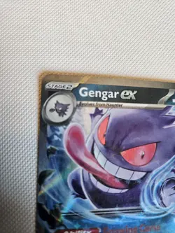 Gengar ex - 104/162 - Pokemon Temporal Forces Ultra Rare Card LP - Image 3