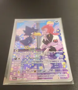 Team Rocket's Murkrow 200/182 Sv10: Destined Rivals Holo Pokemon Card - Image 3