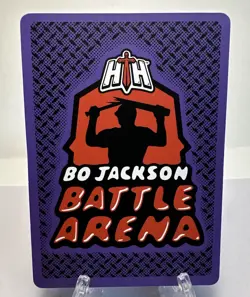 2024 Bo Jackson Battle Arena Update 1st Ed Steel Shield Play Card #PL-18 - Image 2