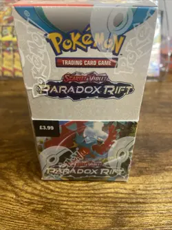 Pokemon Card TCG Paradox Rift Half Booster Box Brand New Sealed - Image 1