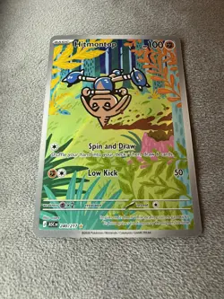 Hitmontop 240/217 Illustration Rare IR Holo Ascended Heroes Pokemon TCG Card - Image 1