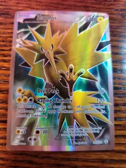 Pokemon Zapdos 29/83 Generations Full Art Ultra Rare Light Play English - Image 1