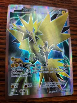 Pokemon Zapdos 29/83 Generations Full Art Ultra Rare Light Play English - Image 2