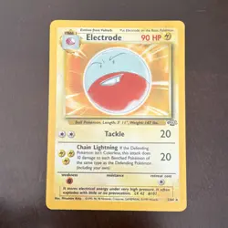 Pokemon Electrode 02/64 Jungle Holo Rare Stage 1 90 HP English Card - Image 1