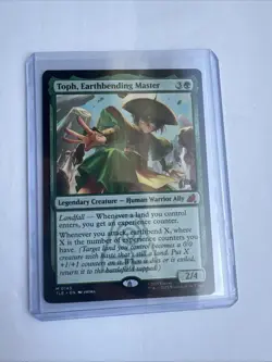 MTG Toph, Earthbending Master TLE 145 - Avatar Magic The Gathering Card - Image 1
